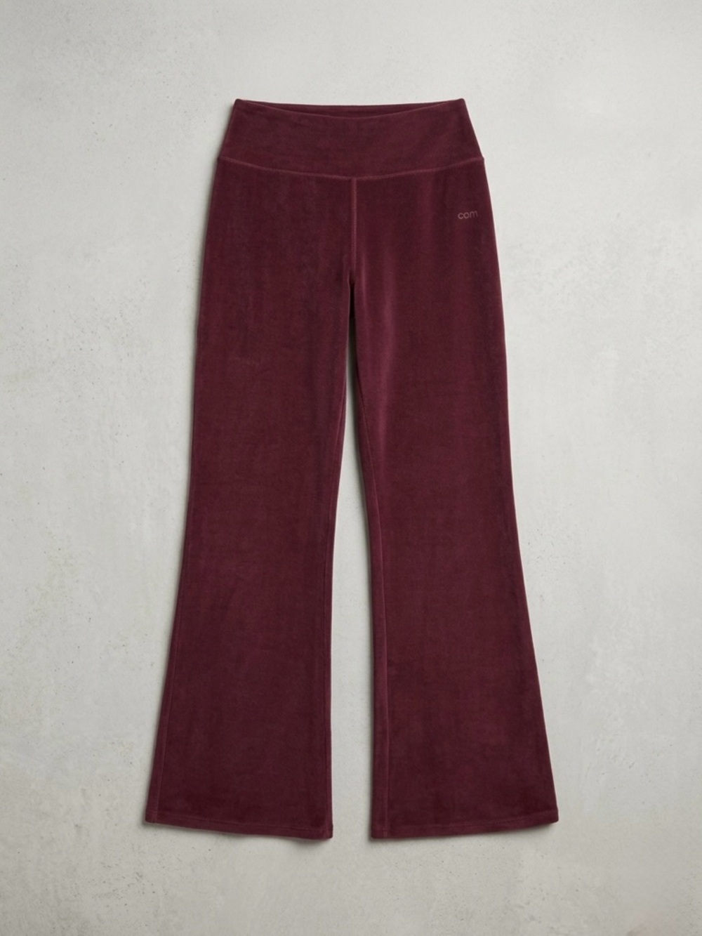 Camactive™ Double Knit Straight Leg Pants Burgundy